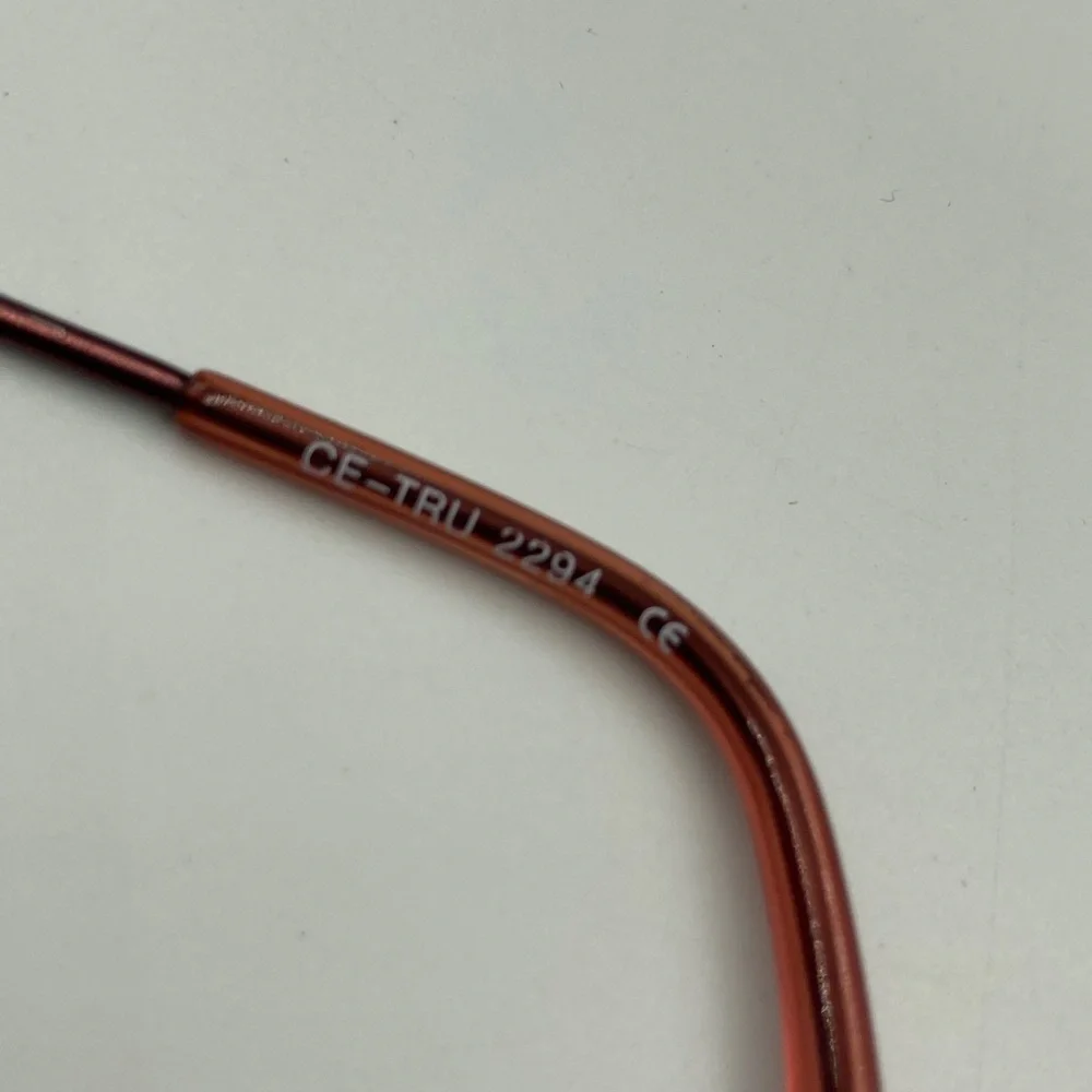Vintage CE-TRU 2294 Purple Oval Sunglasses Frames